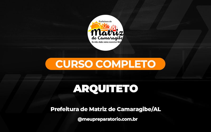 Arquiteto - Matriz de Camaragibe (AL)