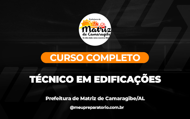 Técnico em Edificações - Matriz de Camaragibe (AL)