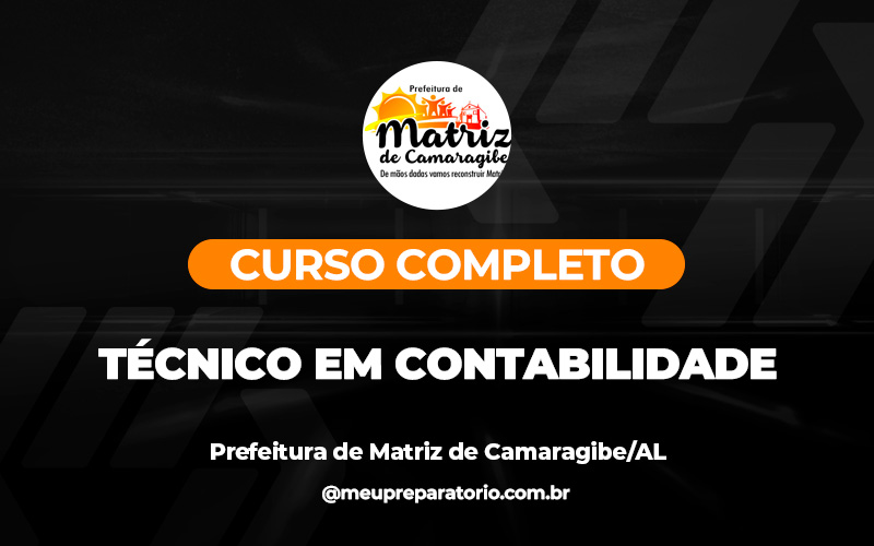 Técnico em Contabilidade - Matriz de Camaragibe (AL)