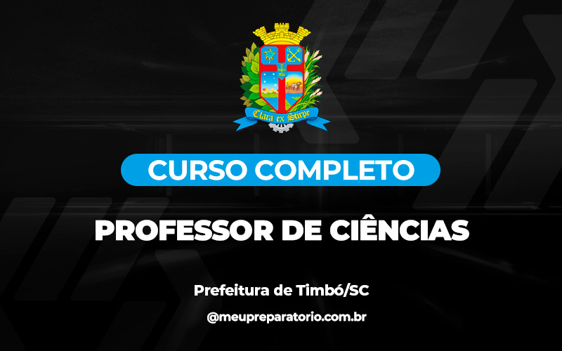 Professor de Ciências - Timbó (SC)