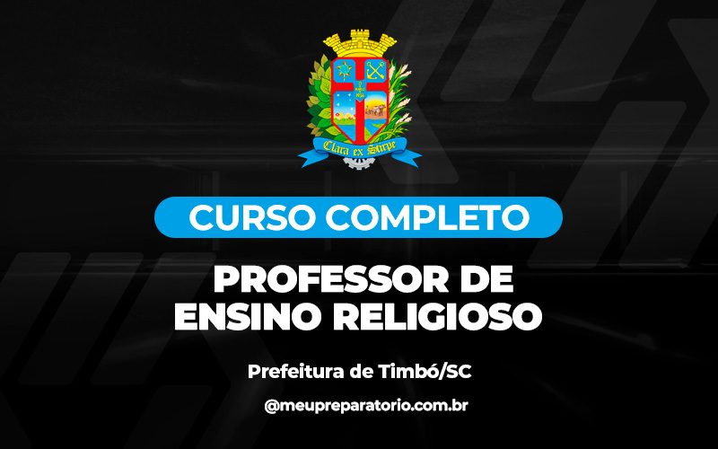 Professor de Ensino Religioso - Timbó (SC)