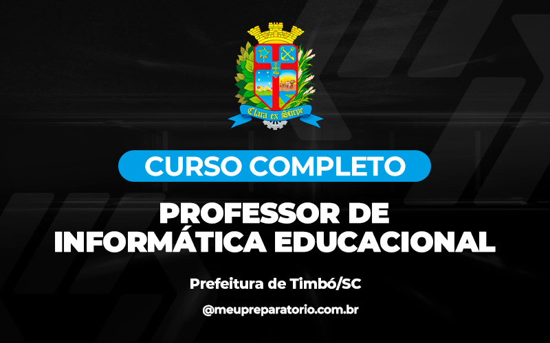 Professor de Informática Educacional - Timbó (SC)