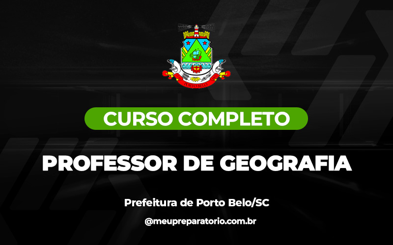 Professor de Geografia - Porto Belo (SC)