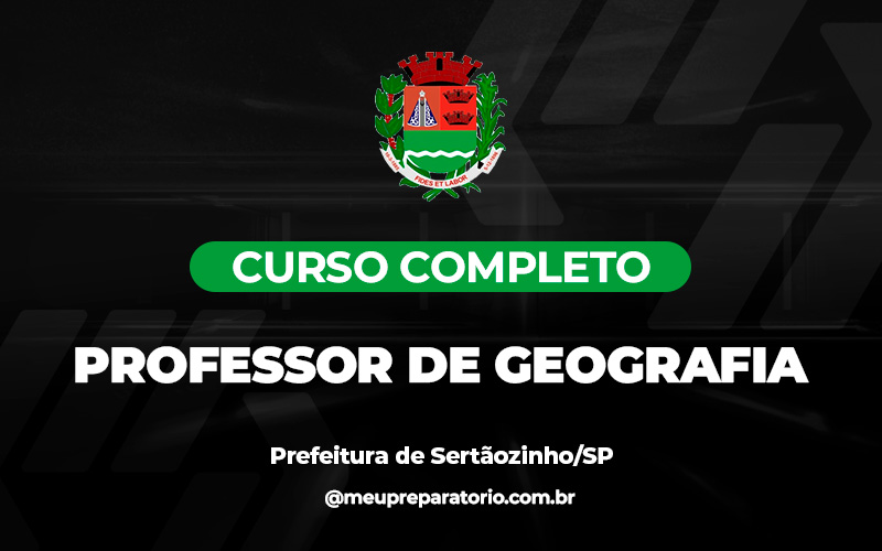 Professor de Geografia - Sertãozinho (SP)