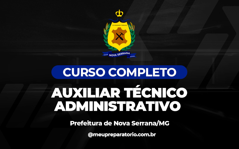 Auxiliar Técnico Administrativo - Nova Serrana (MG)