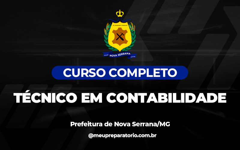 Técnico em Contabilidade - Nova Serrana (MG)