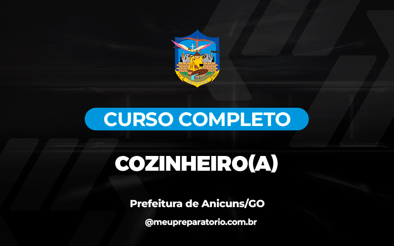 Cozinheiro(a) - Anicuns (GO)