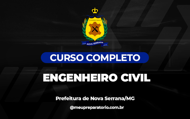 Engenheiro Civil - Nova Serrana (MG)