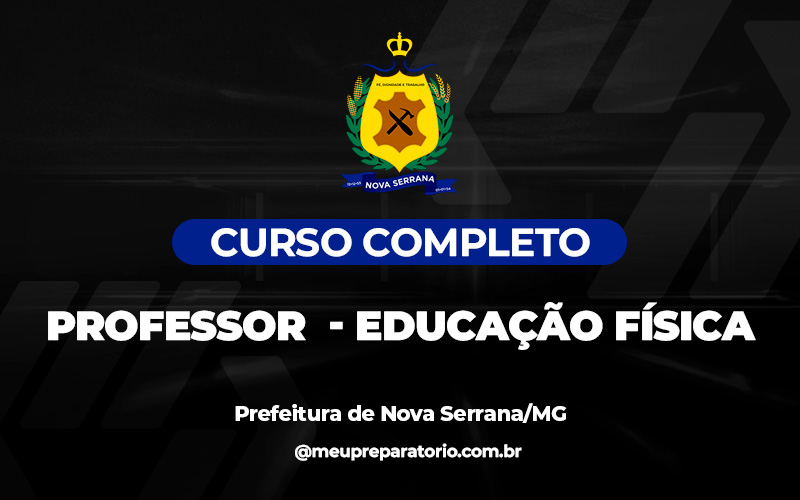 Professor Educação Física - Nova Serrana (MG)