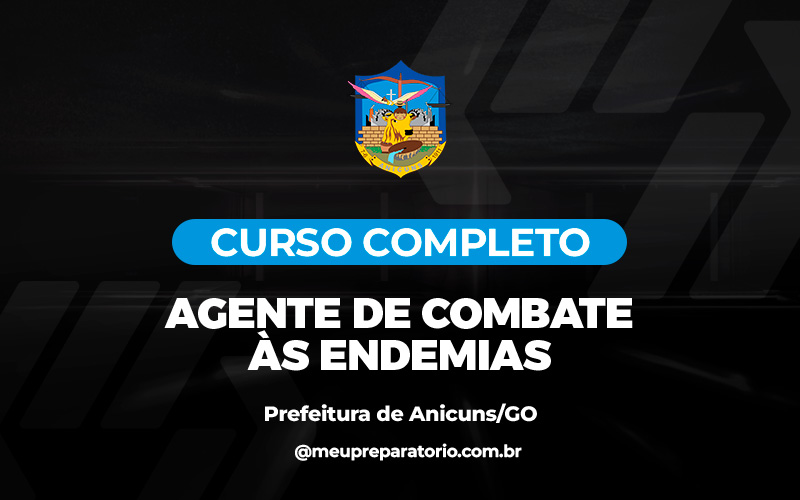 Agente De Combate Às Endemias - Anicuns (GO)