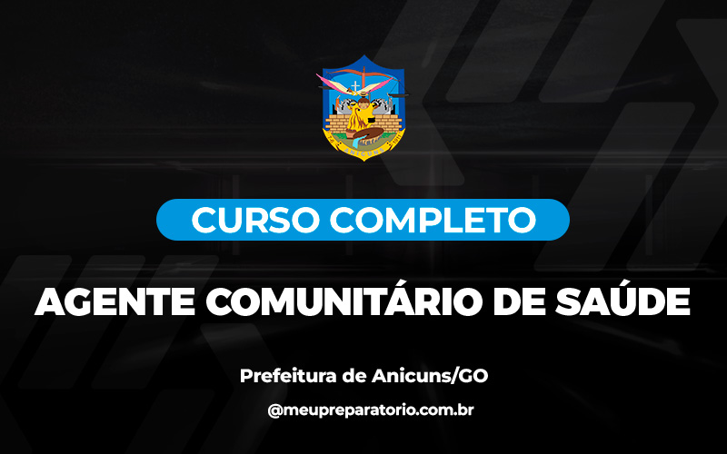 Agente Comunitário De Saúde - Anicuns (GO)