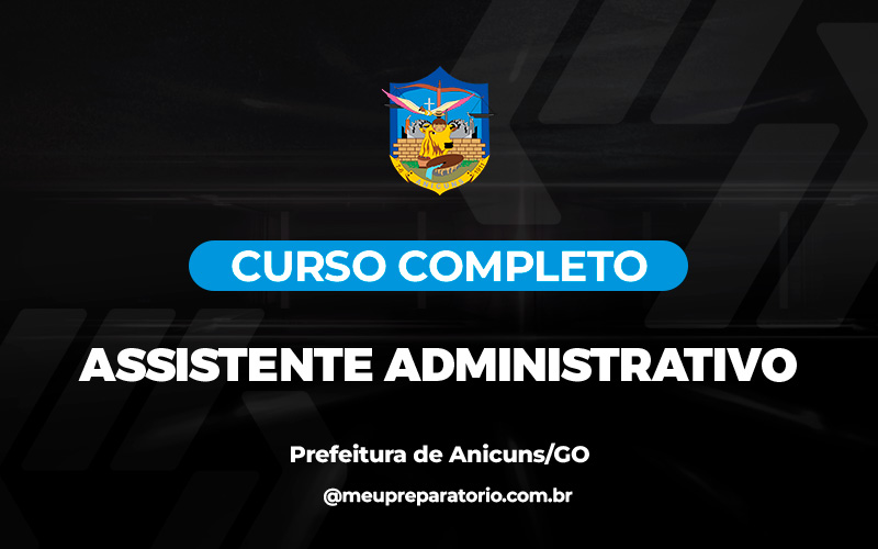 Assistente Administrativo - Anicuns (GO)