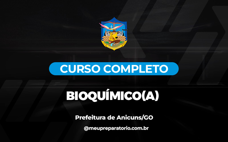 Bioquímico (a) - Anicuns (GO)