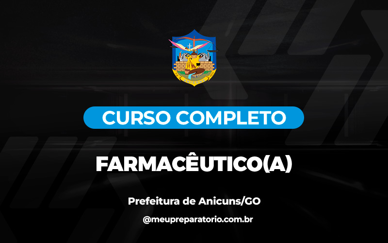 Farmacêutico (a) - Anicuns (GO)