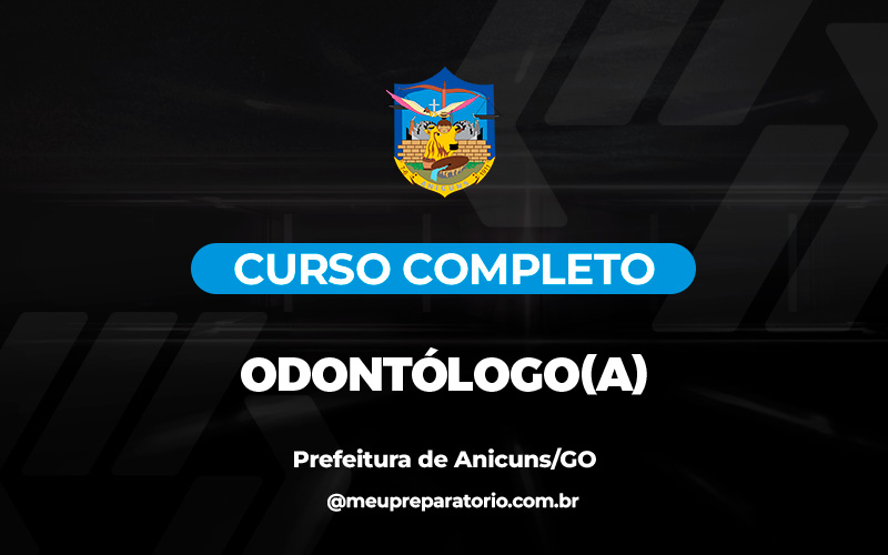 Odontólogo (a) - Anicuns (GO)