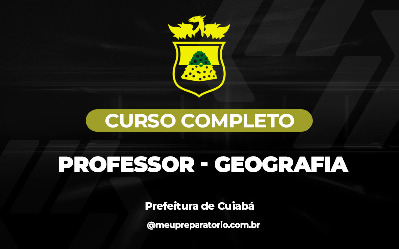 Professor de Geografia -- Cuiabá MT