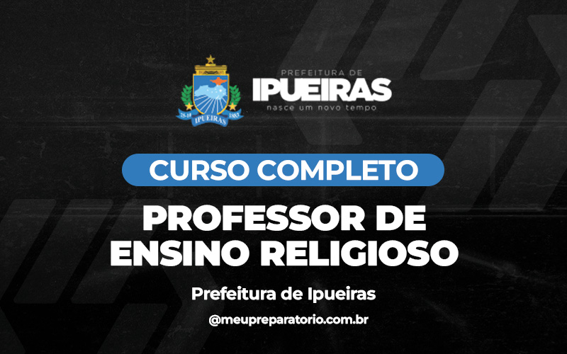 Professor de Ensino Religioso - Ipueiras (CE)