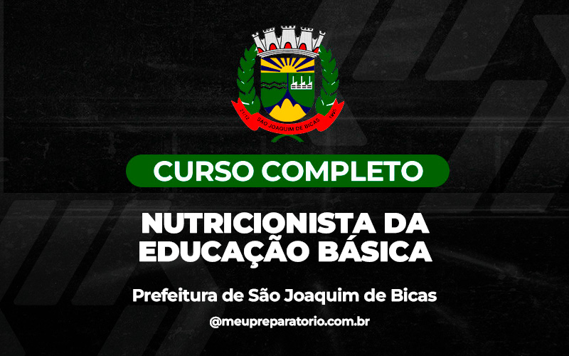 Nutricionista da Educação Básica  - São Joaquim de Bicas (MG)