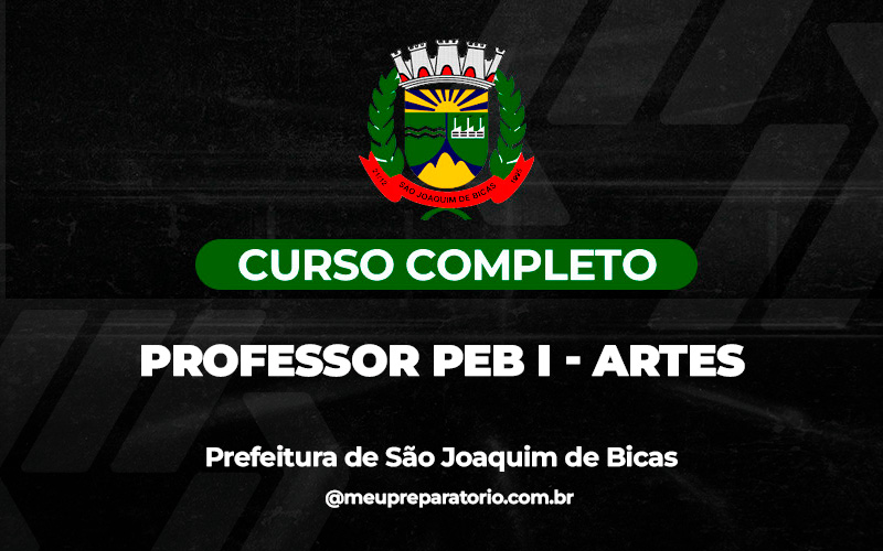Professor da Educação Básica PEB II - Artes - São Joaquim de Bicas (MG)