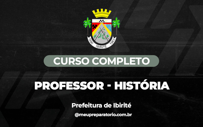 Professor - História -  Ibirité (MG) 