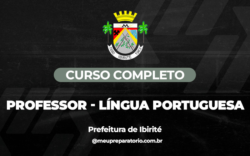 Professor - Língua Portuguesa -  Ibirité (MG) 