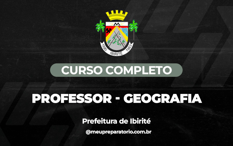 Professor - Geografia -  Ibirité (MG) 