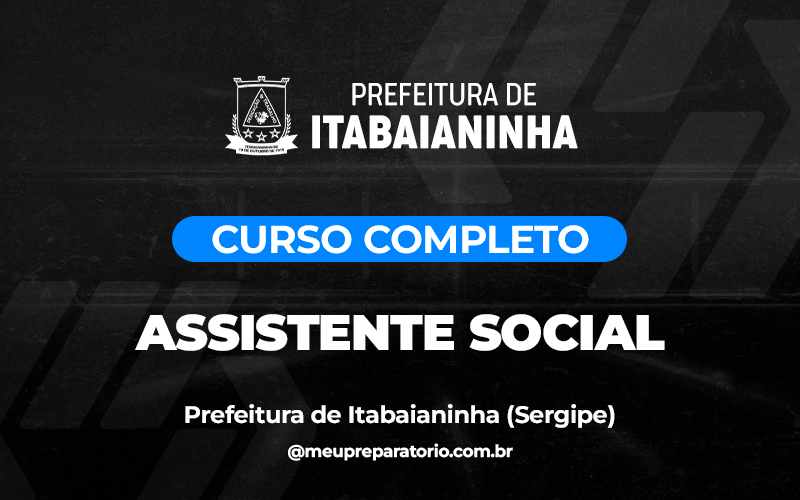 Assistente Social - Itabaianinha (SE)