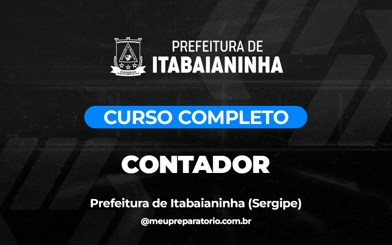 Contador - Itabaianinha (SE) 