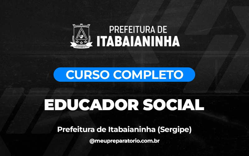 Educador Social - Itabaianinha (SE)