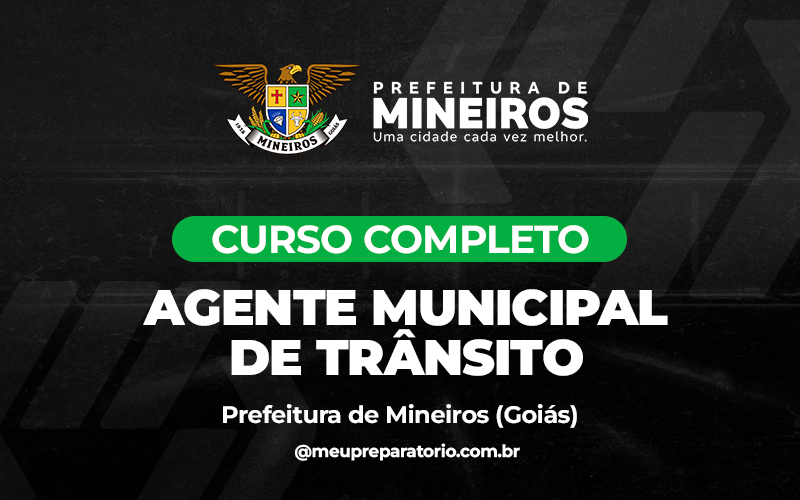 Agente Municipal de Trânsito - Mineiros (GO)