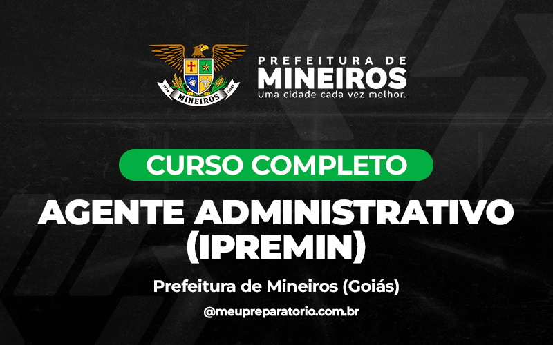 Agente Administrativo ( IPREMIN) - Mineiros (GO)