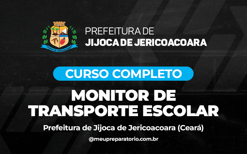 Monitor de Transporte Escolar  - Jijoca de Jericoacoara (CE)