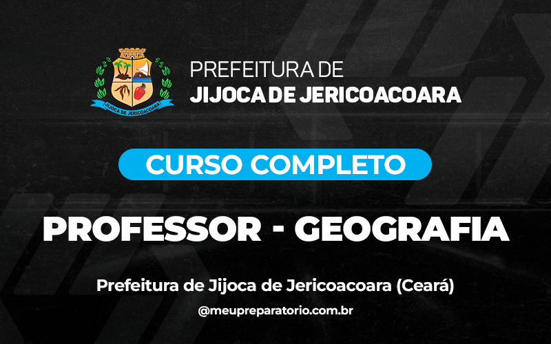 Professor  - Geografia  - Jijoca de Jericoacoara (CE)