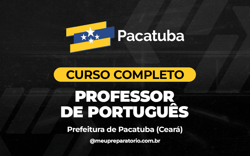 Professor de Português - Pacatuba (CE)