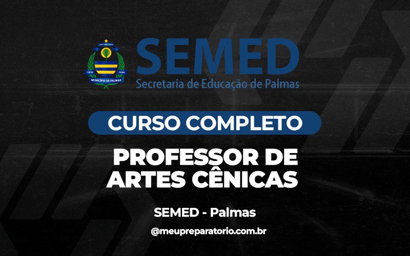 Professor de Artes Cênicas - Palmas (TO)