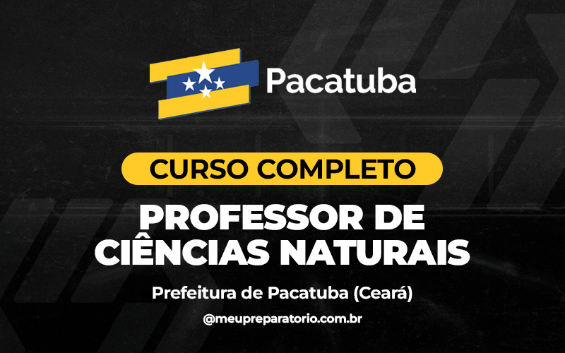 Professor de Ciências Naturais - Pacatuba (CE)