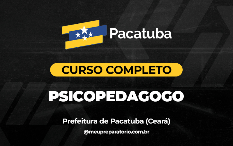 Psicopedagogo - Pacatuba (CE)
