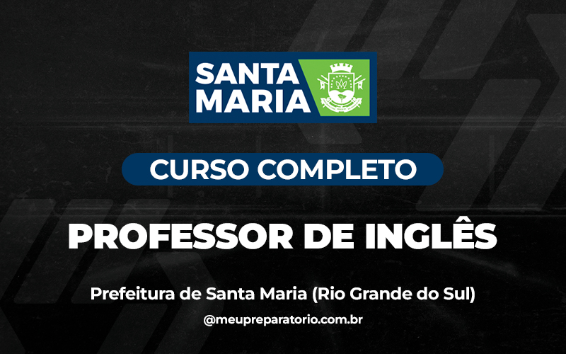 Professor de Inglês - Santa Maria (RS)