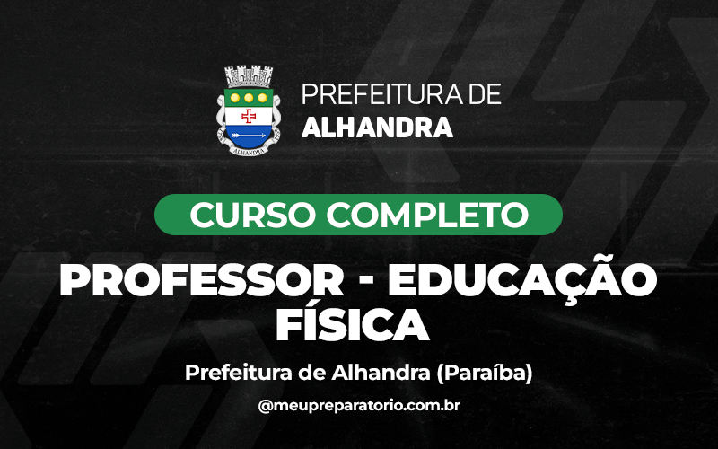 Professor - Educação Física - Alhandra (PB)