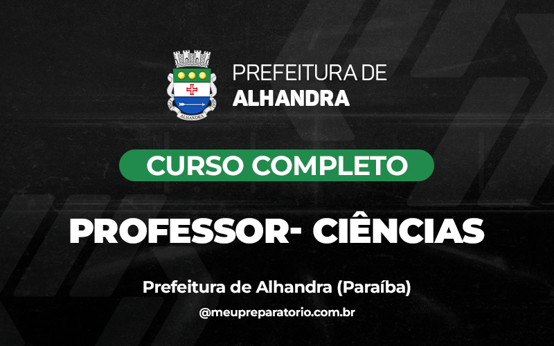 Professor- Ciências - Alhandra (PB)