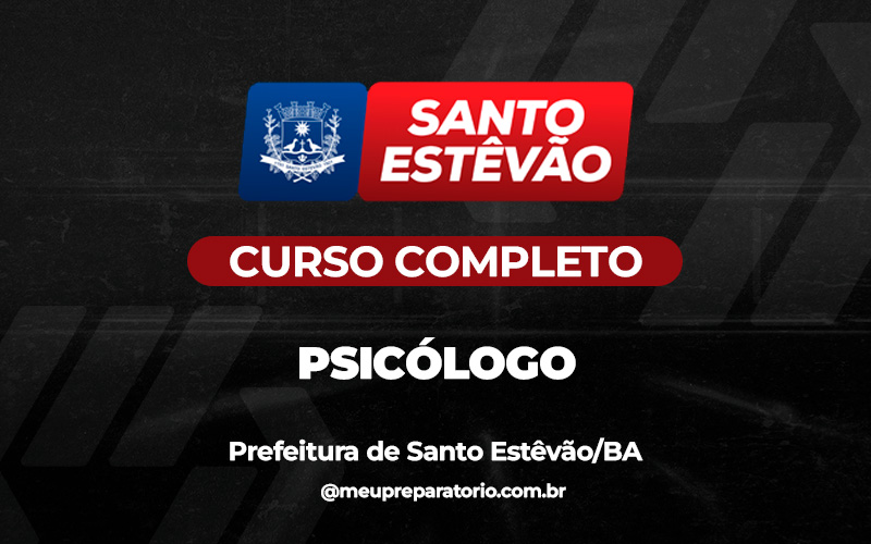 Psicólogo - Santo Estevão (BA)