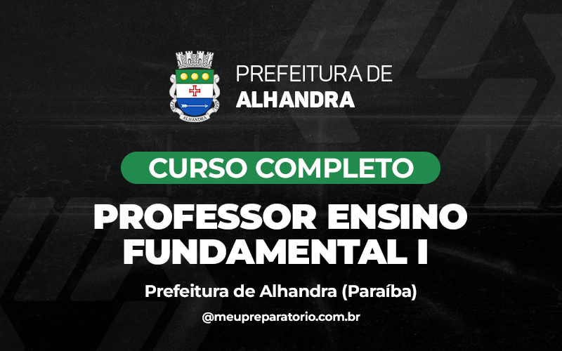 Professor Ensino Fundamental I - Alhandra (PB)