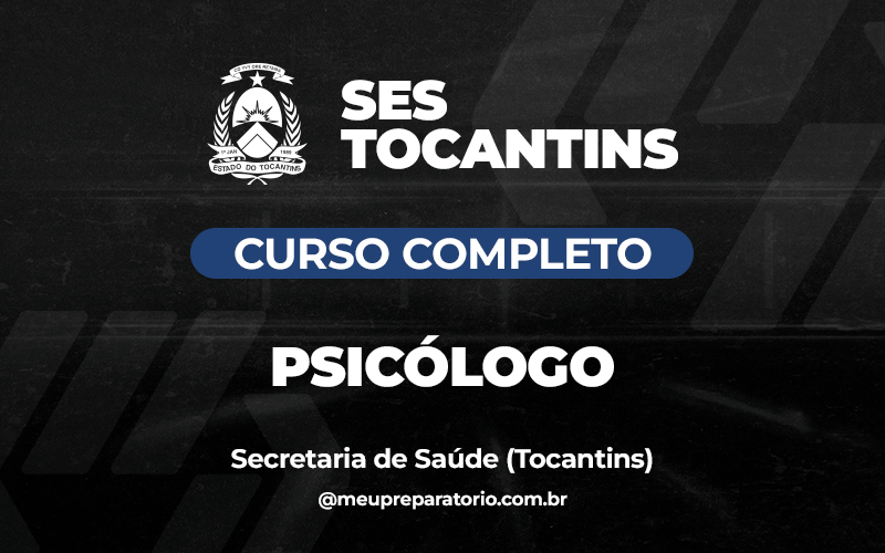Psicólogo - Tocantins (Ses)