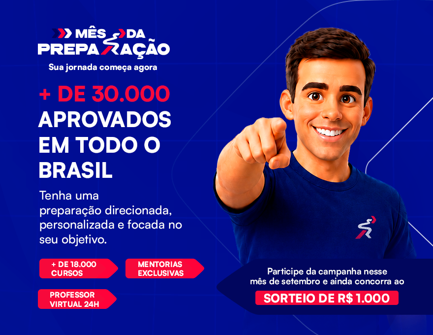 Mês da Preparação - +30.000 aprovados em todo o Brasil